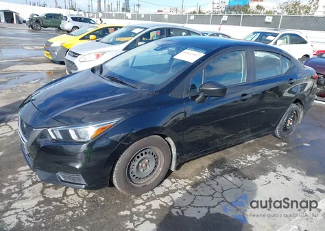 2020 Nissan Versa S Xtronic Cvt из США, поврежденный, VIN 3N1CN8DV3LL847043